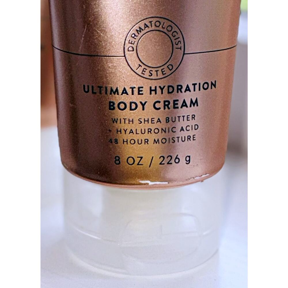 Bath & Body Works Open Sky 8 fl oz Ultimate Hydration Body Cream x3 - Picture 4 of 5